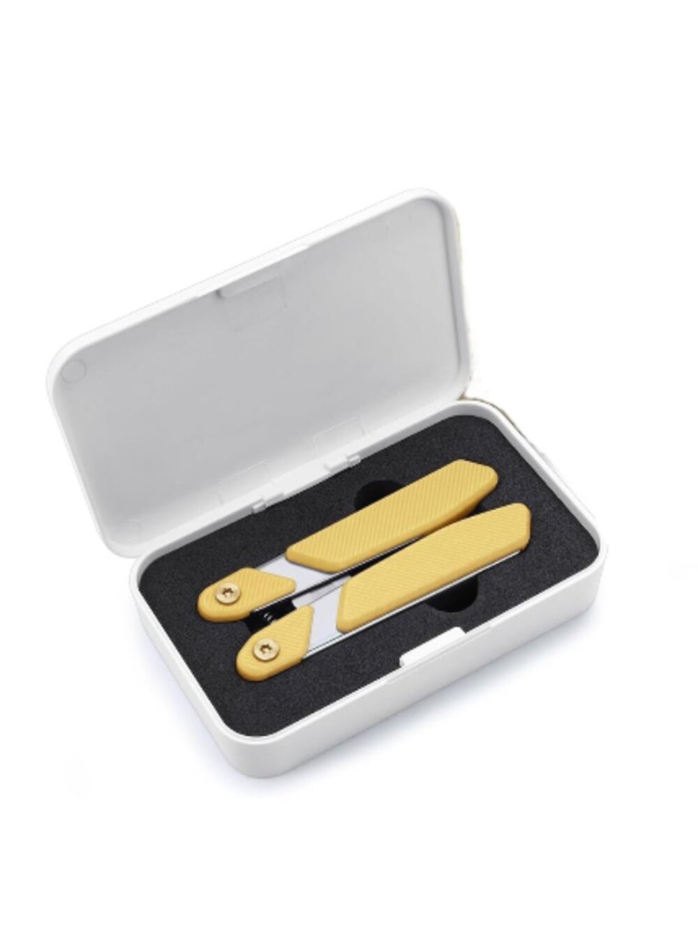 Foldable Heavy Duty Toenail Clippers Yellow